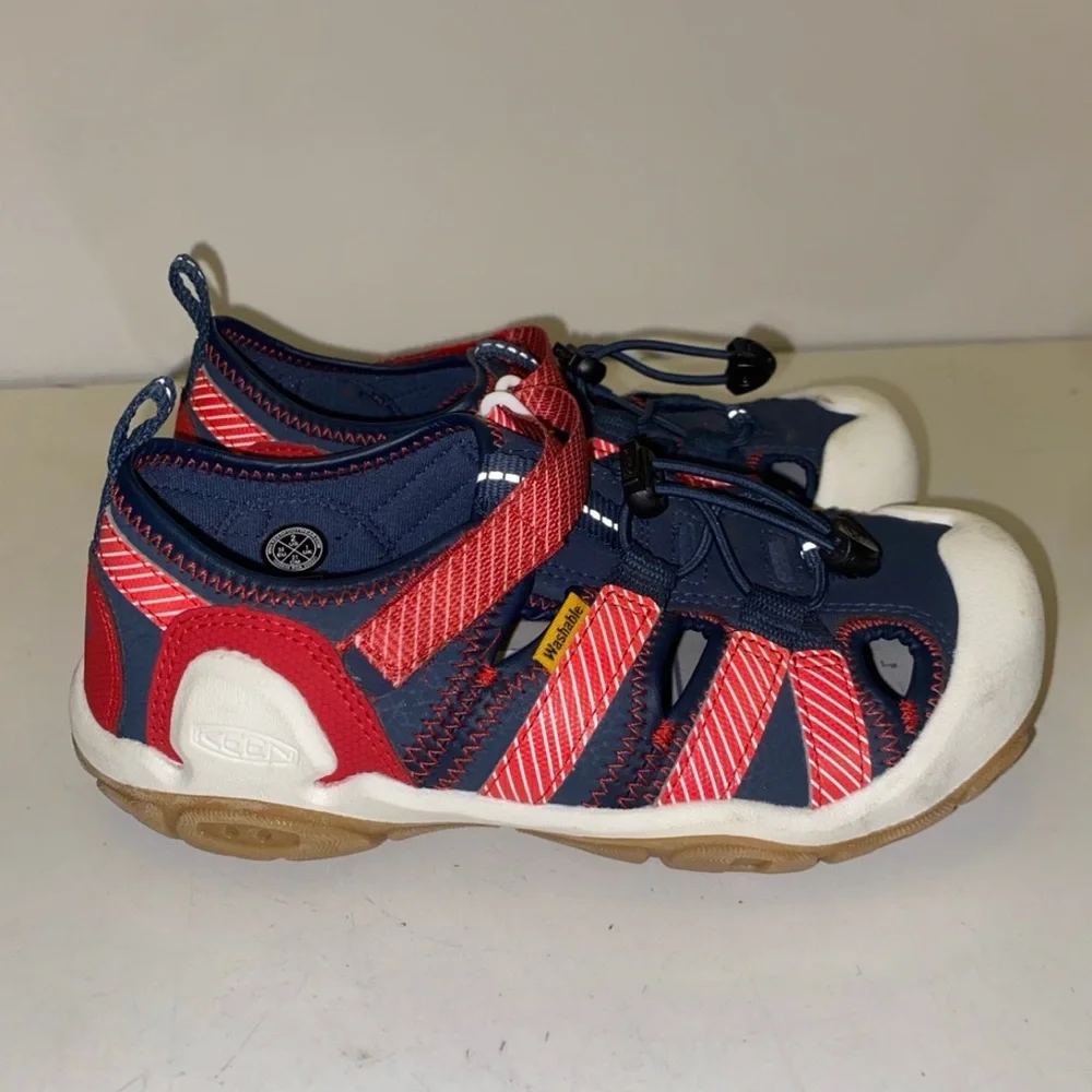 KEEN KNOTCH CREEK CHILDREN, NAVY/STRIPES size 2